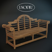 Teak sofa Unopiu.Luty