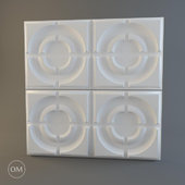 "OM" 3d wall panel "Artpole" Aureola