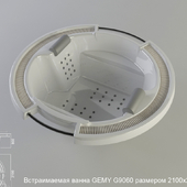 Встраимаемая ванна GEMY G9060