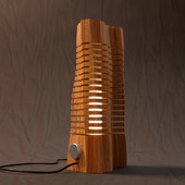 wood lamp