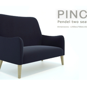 Pinch two seat sofa