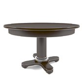 Hickory Chair Hudson roud Pedestal Base(d.90 w.90 h.76)