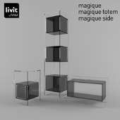 Тумбы и стеллаж Magique by FIAM