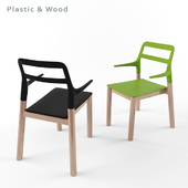 P&W (plastic and wood) Стул