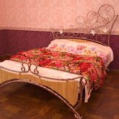 кованая кровать