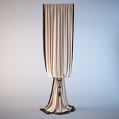 Classic curtain with suspension