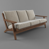 Трехместный диван Wegner