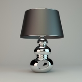 black table lamp