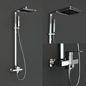 damixa slate shower set