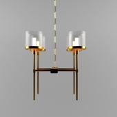 Vintage lamp industrial x4