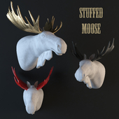 Stuffed moose