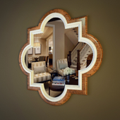 Violeta Quatrefoil Mirror