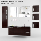 Комплект мебели для ванной AESSEL ТОСКАНА