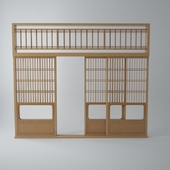 Japanese Shoji Door style 01