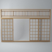 Japanese Shoji Door Style 02