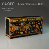 Swaim F958 (Leather Chinoiserie Buffet)