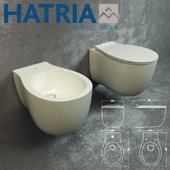 HATRIA Le Fiabe vaso(Y1AC)_bidet(Y1A9) sospeso (wall hung) 2014