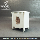 Signorini & Coco LADY ROSE NI.KO Design Nightstand with secret drawer_0104