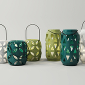 Lantern Candleholder Set