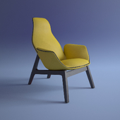 minotti armchair