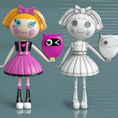 куколка Lalaloopsy с совушкой