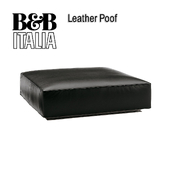 Leather Poof