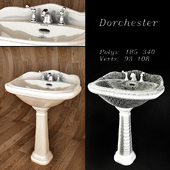 Раковина Dorchester с 3 отверстиями 63,5x48 см