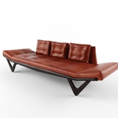 Leather sofa
