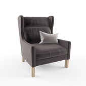 leather armchair