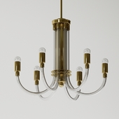 Matched Pair of Charles Hollis Jones Chandeliers