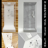 Душевая кабина Erlit Серия Miami MIA 90х98W-2 90х98