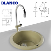 Мойка BLANCO RONDO и смеситель BLANCO FILO-S