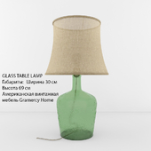 GLASS TABLE LAMP