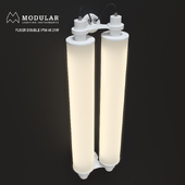 Modular Fuser double IP54 4x 21W