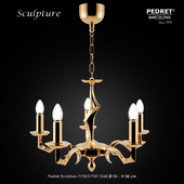 Pedret Sculpture 2736/5 P32 Gold