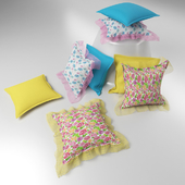 Pillows in the nursery