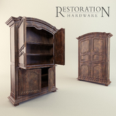 GUSTAVIAN OAK ARMOIRE