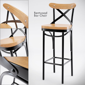 Dark Metal Bar Chair