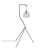 Roman ring floor lamp