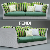 плетеный диван fendi outdoor