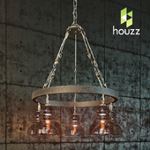 Troy Lighting F3135 Menlo Park Single Tier Chandelier