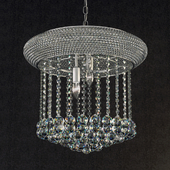 Silver Color Crystal Chandelier 102892 4