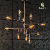 Troy Lighting F3817 Conduit 12lt Chandelier