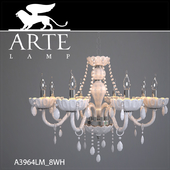 Chandelier ArteLamp A3964LM-8WH