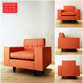 Bantam Armchair in Leather