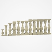 balusters set