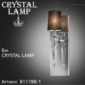 Sconces Crystal Lamp Falcetto B1178B-1