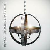 DUMONT MIRRORED CHANDELIER