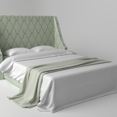 Swoop Arm Wingback Headboard