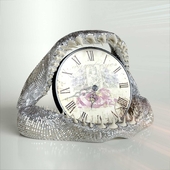 shark jaw clock